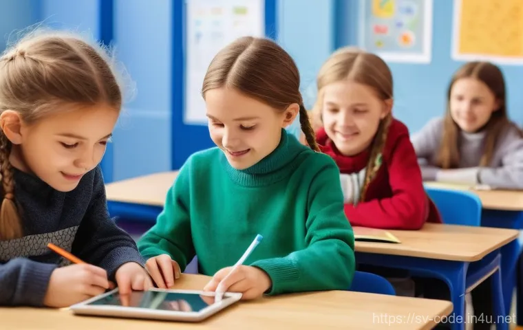 코딩교육지도사 자격증 취득 난이도 분석 - **Prompt: Empowering Young Minds in a Swedish Classroom**
"A vibrant, brightly lit classroom in ...