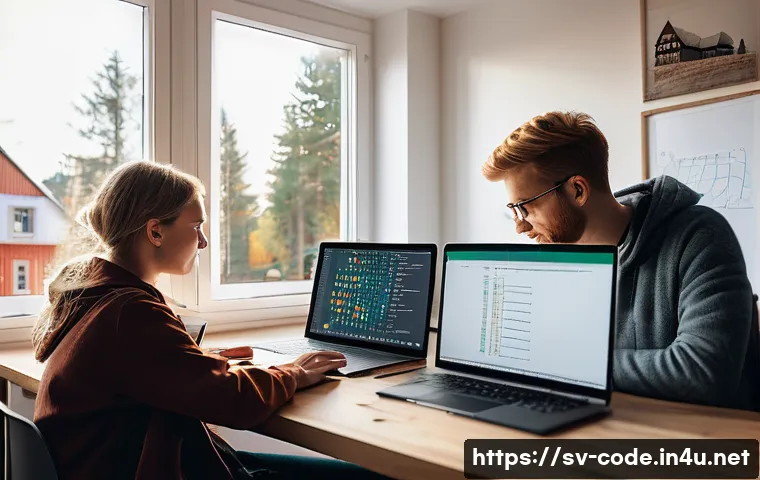 코딩교육지도사와 온라인 스터디 운영 노하우 - A modern digital classroom scene set in a cozy Swedish home office, featuring a diverse group of you...