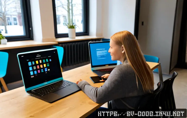Home 17 코딩교육지도사와 창업 지원 사례 - Photorealistic Swedish coding education workshop in a bright Stockholm community innovation hub, an ...